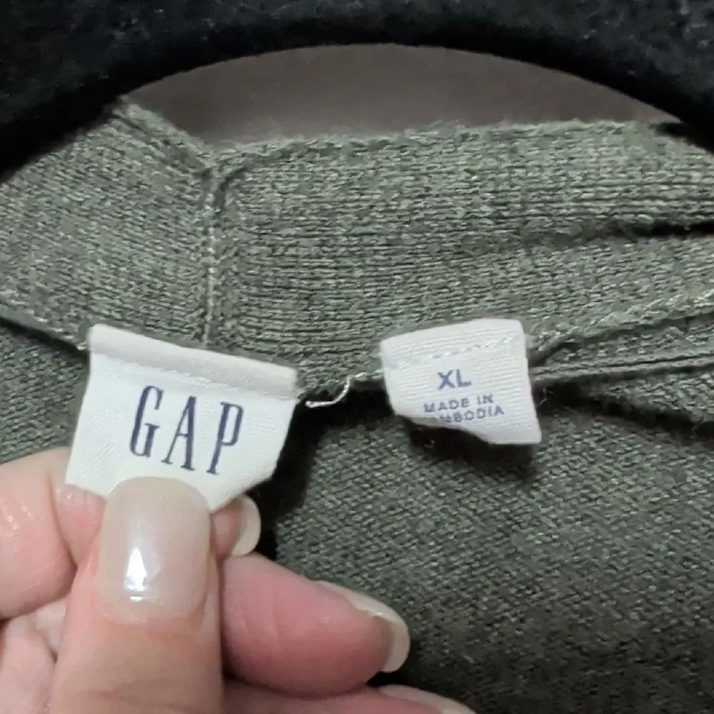 Chic Green Open Front Cardigan - Picture 3 of 7